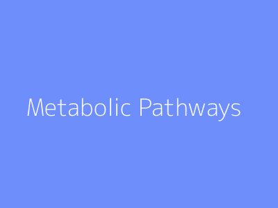 Metabolic Pathways